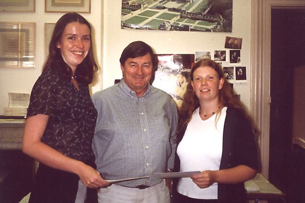 2001 Scholarship Recipients